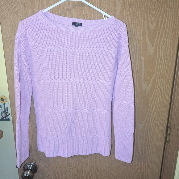 Old Navy Sweaters - Talbots - Petite Small Mauve  L/S Crewneck Sweater - ACCEPTING OFFERS!!!